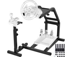 Racing Simulator Stuurwielstandaard voor Logitech G29, G27, G25, Compatibel mrt Stuur En Pedalen, Zonder Stuur En Pedalen