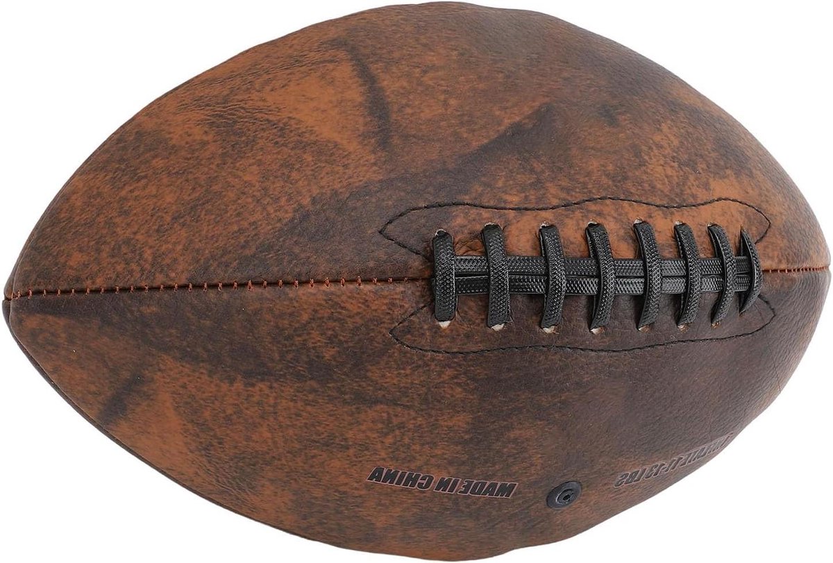 Allecto Plus - Rugbybal Maat 9 voor Training en Gameplay in Vintage Design met Comfortabele Grip
