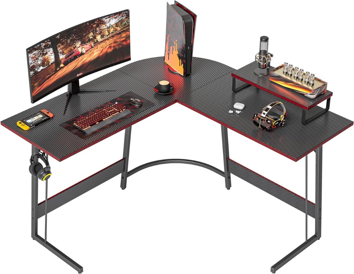 MKSS® Hoekbureau Gaming - Bureau L Vormig - Computer Desk