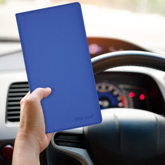 Handige Autodocumenthouder Van PU Leer - Bewaar Je Kenteken, Verzekering & Rijbewijs Overzichtelijk In Je Handschoenenkastje (meerdere Kleuren)