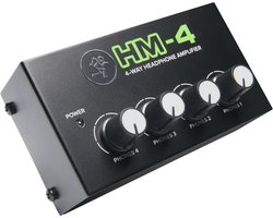 Mackie HM-4 Koptelefoonversterker – Zwart