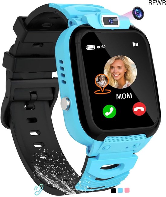 Smartwatch Kinder Fitness Tracker, 1,83 HD Kinder Smartwatch voor meisjes en jongens in de tienerleeftijd met paspoortteller IP68 waterdicht, fitness tracker horloge voor 5-16 jaar Rosa Smartwatch Kinder Fitness Tracker, 1,83 HD Kinder Smartwatch voor meisjes en jongens in de tienerleeftijd met paspoortteller IP68 waterdicht, fitness tracker horloge voor 5-16 jaar Rosa