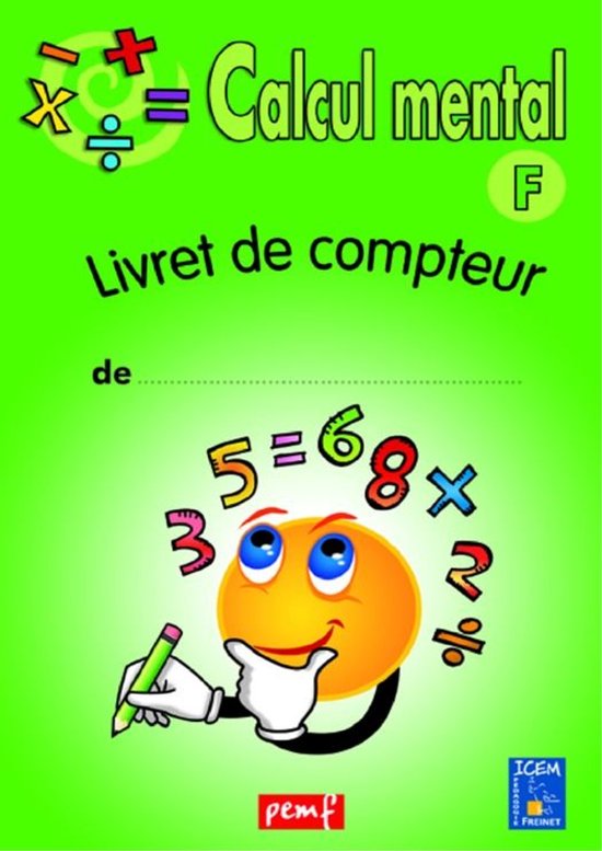 Calcul mental coopératif - Calcul mental - Niveau F - Livre ... - cover