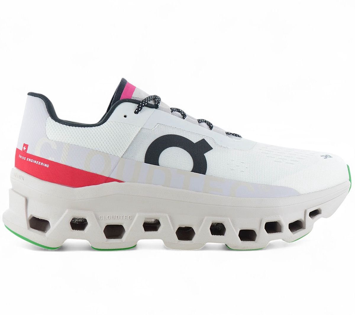 ON Running Cloudmonster Heren Hardloopschoenen Cloud schoenen Ivory-Pearl