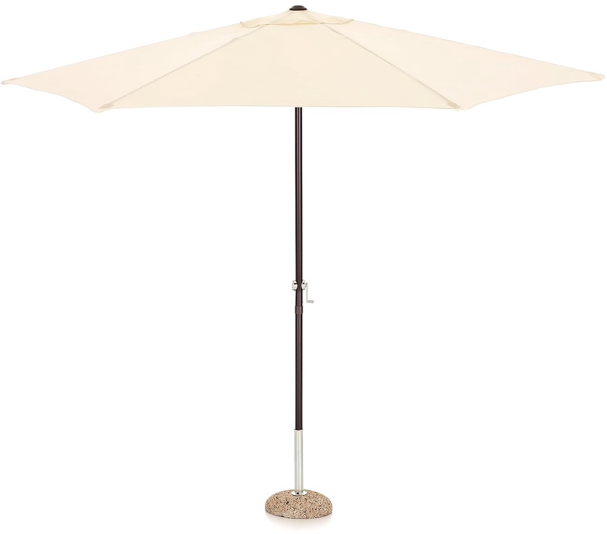 Bol.com Parasol diameter 3 m ecru - Tuinparasol met My_Garden M0433-21 ontwerp aanbieding