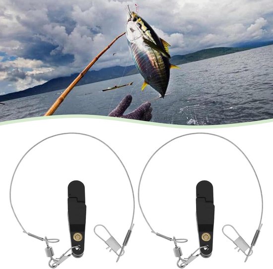 Lot De 3 Pinces à Dégagement Rapide (Downrigger Release) Pour