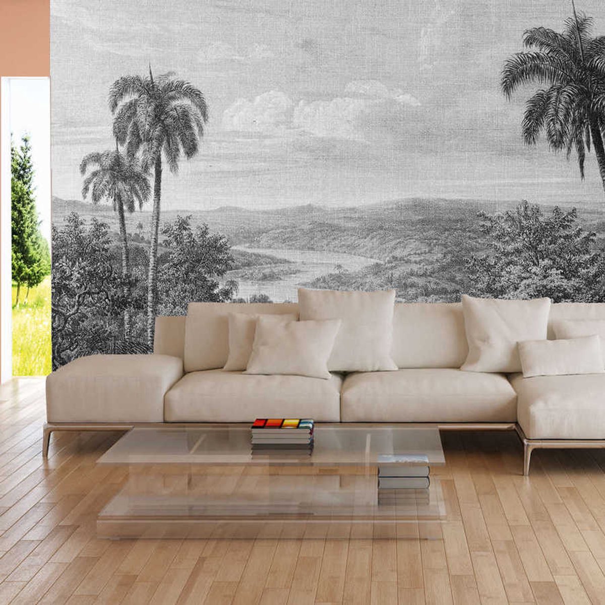 Fototapete Designwalls 2 DD123732 Jungle Vintage 2