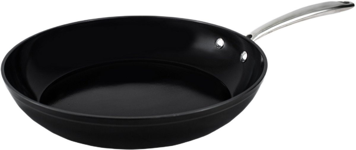 BY C&P© Signature Koekenpan 24 cm - Inductie - RVS - PFAS-vrij - Vaatwasser geschikt