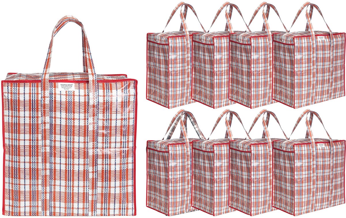 Josephine Osthoff 248 Opbergtas 75L – Waterafstotend – 9-pack – 20 kg – Rood
