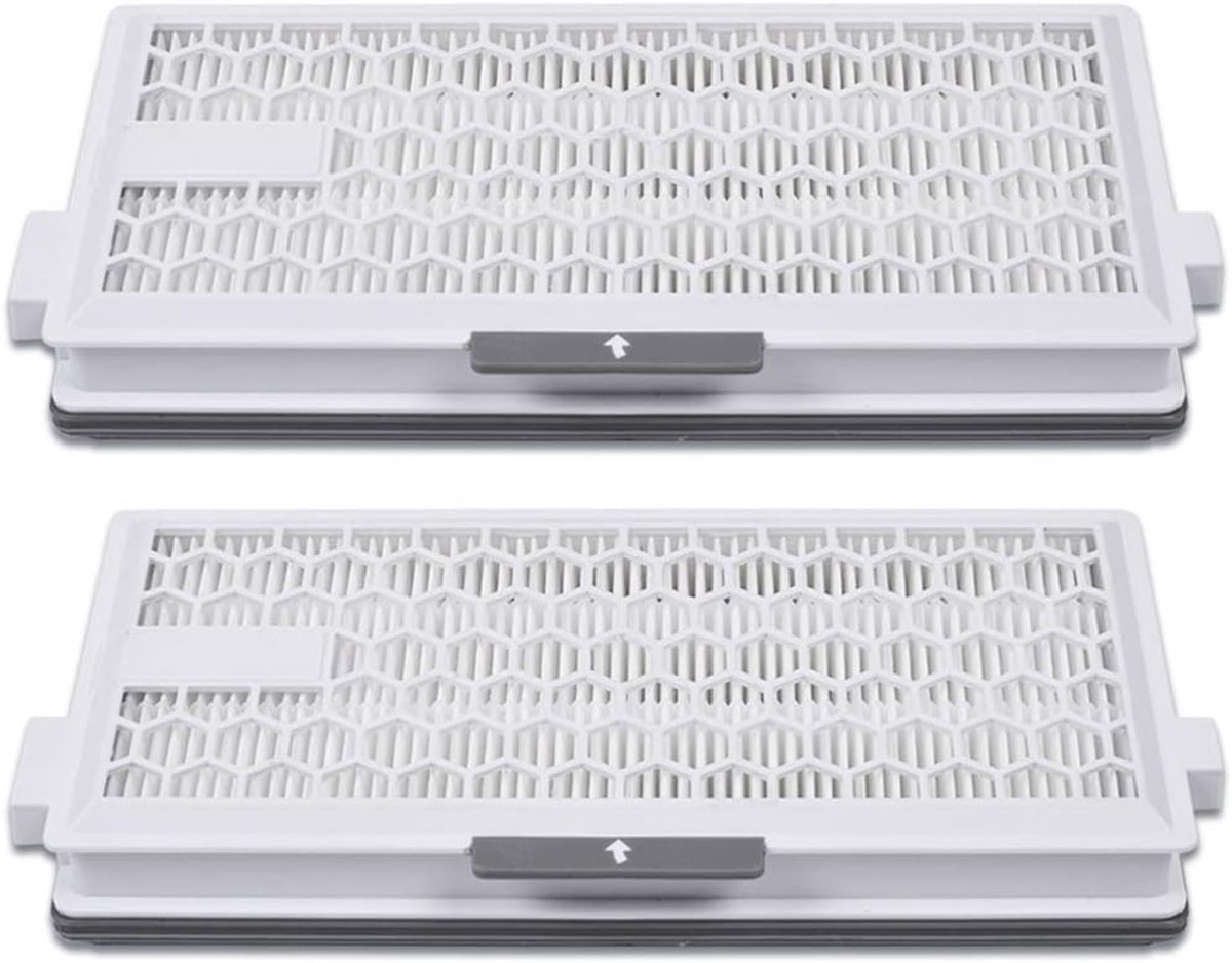 2 HEPA Airclean Plus 50 filters voor Miele Complete C3 Powerline, S8340 stofzuigerfilters - Air Clean SF-HA 50 voor Complete C2 C3 Compact C1 C2 - 2 stuks stofzuigerreserveonderdelen accessoires van