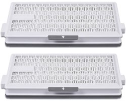 2 HEPA Airclean Plus 50 filters voor Miele Complete C3 Powerline, S8340 stofzuigerfilters - Air Clean SF-HA 50 voor Complete C2 C3 Compact C1 C2 - 2 stuks stofzuigerreserveonderdelen accessoires van