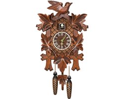 Houten koekoeksklokken slinger wandklok voor aan de muur Koekoeksklok met nachtmodus Koekoeksklok met werkende vogel