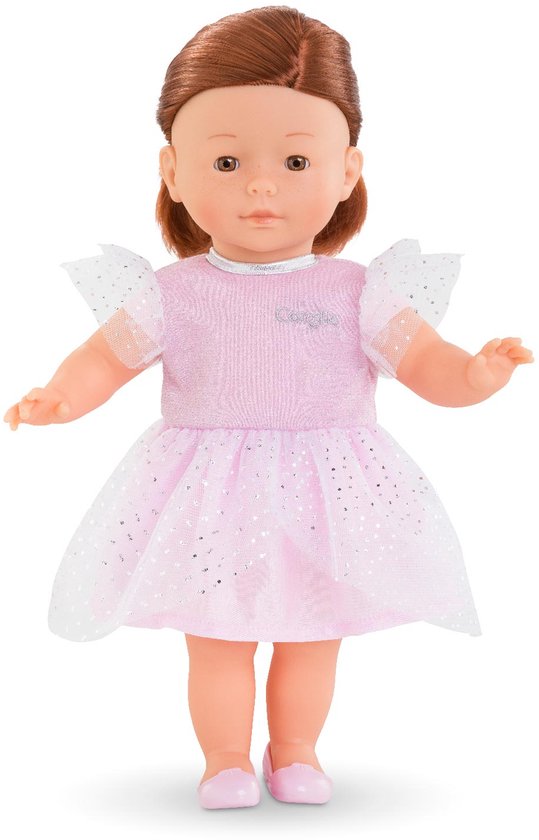 Corolle glitter poppenjurk roze Ma Corolle pop 36 cm van Merkloos — afbeelding 2