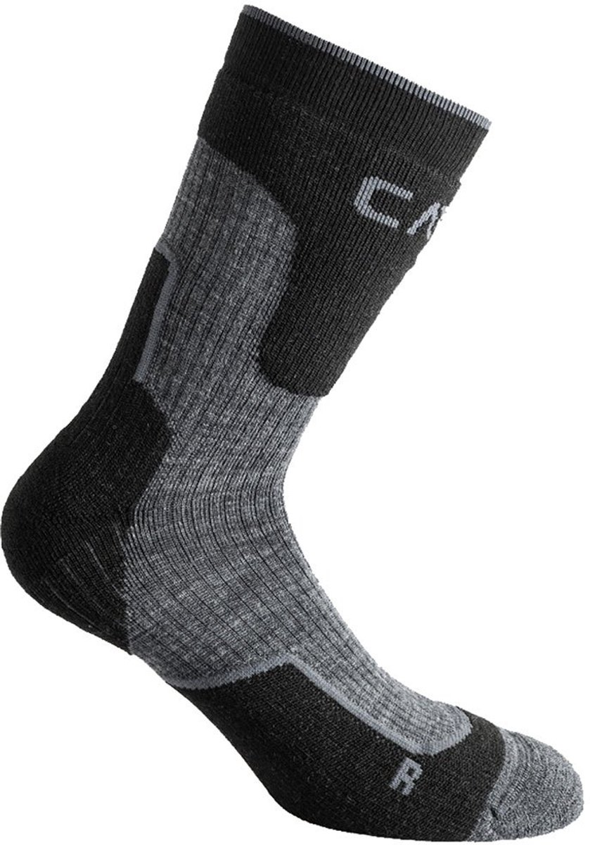 Cmp Trekking Wool Mid 3i49174 Sokken Kinderen Zwart