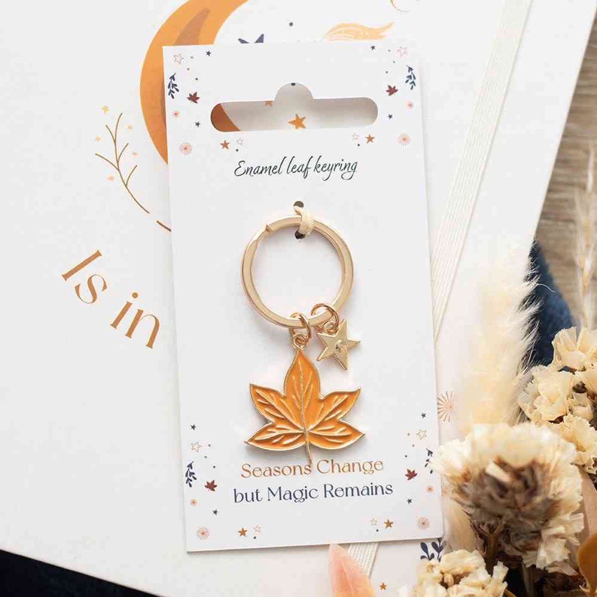 Something Different - Autumn Magic Leaf Sleutelhanger - Multicolours