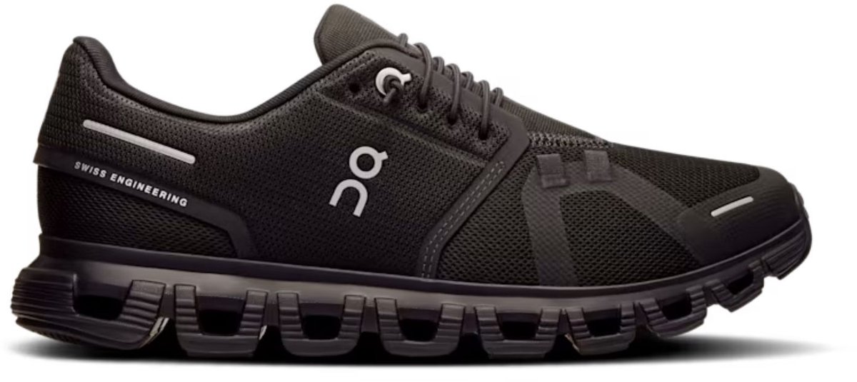 On Cloud 6 Hardloopsneakers Dames Zwart 38