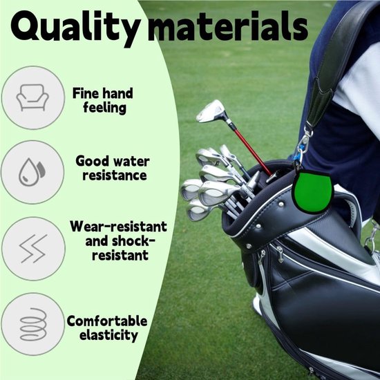 Golf Ball Bag - 4 Pcs Golf Cleaning Bags - Portable Golf Ball Cleaner - Golf Accessoires van GOLF — afbeelding 5