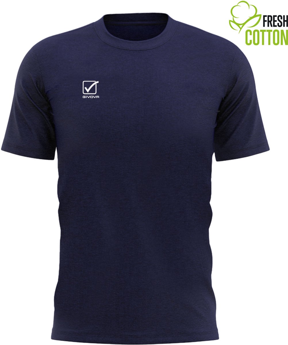 Givova Action T-shirt Met Korte Mouwen Grijs 2XL Man