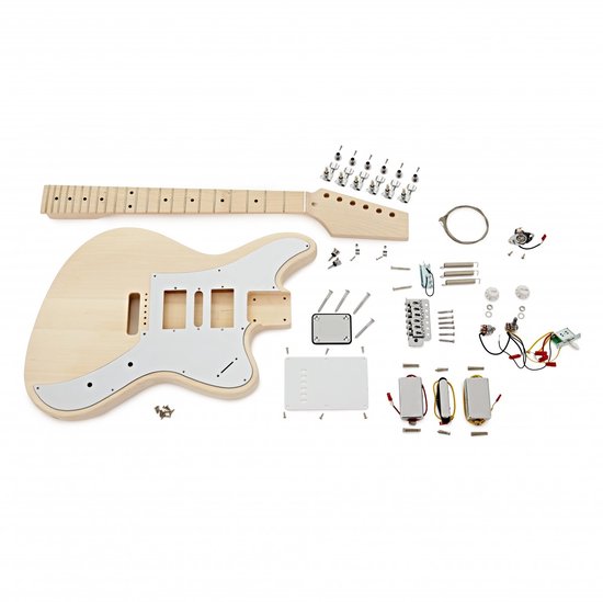 Kit de guitare électrique décalée à monter soimême Guitarworks bol — free download