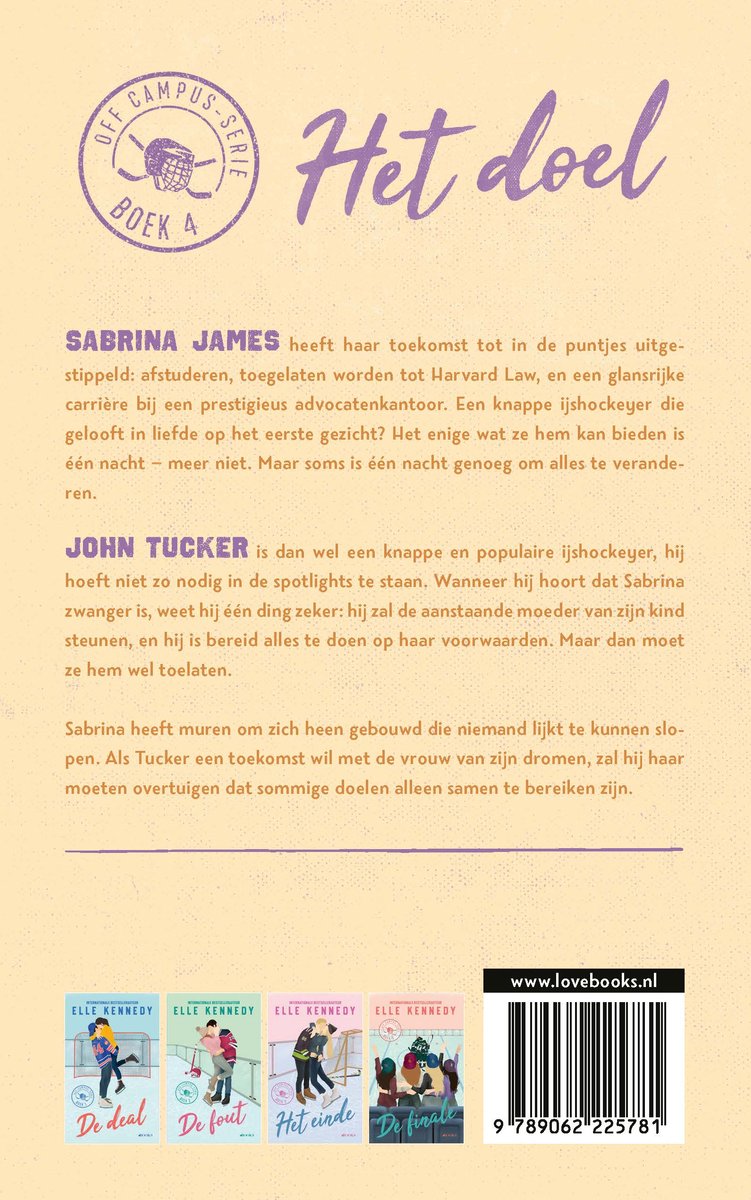Off Campus 4 - Het doel - back cover