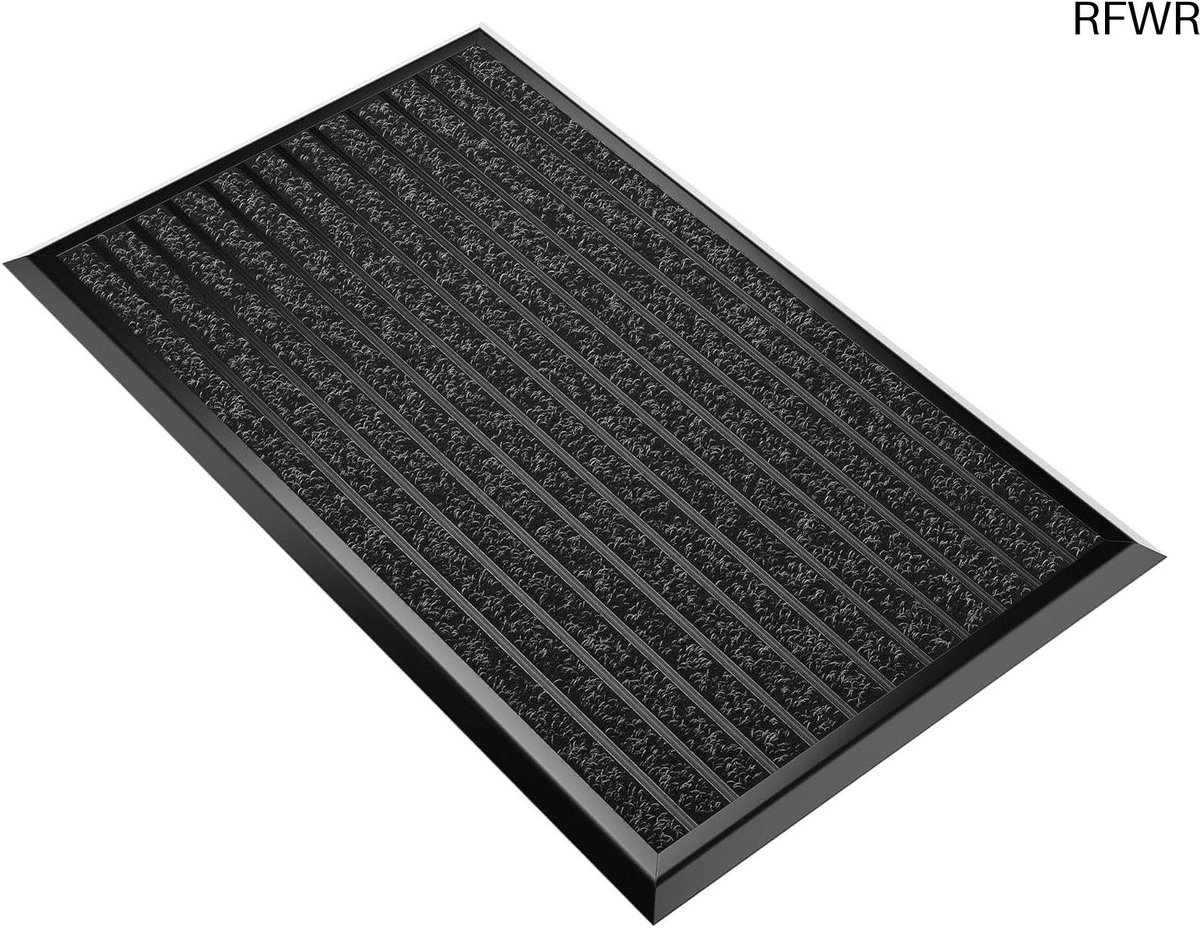 RFWR® Aluminium Deurmat Buiten 40x60 cm - Duurzaam en Effectief Voor Voordeuren