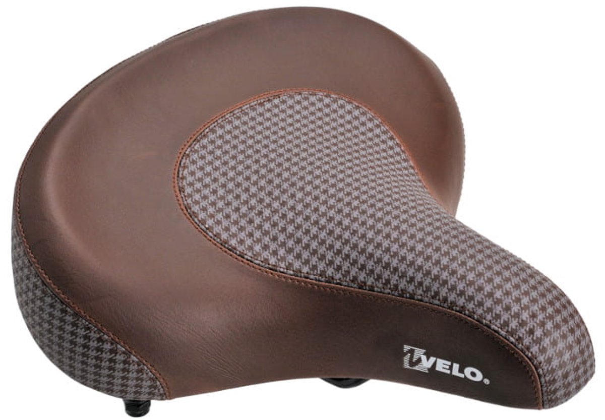 VELO VL8088 Brede Fietszadel Sofa Bruin