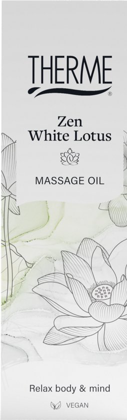 Therme Zen White Lotus Massage Oil 125ml