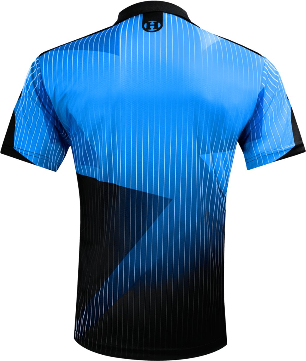 Harrows Shard Blue Dartshirt - Dart Shirt XXL