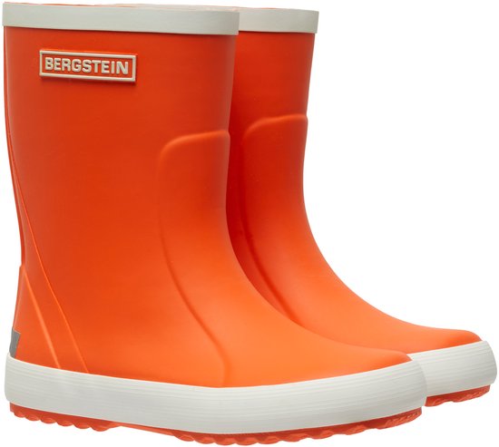 Bottes de pluie pour femmes unisexes pour Junior Bergstein Classic - Orange