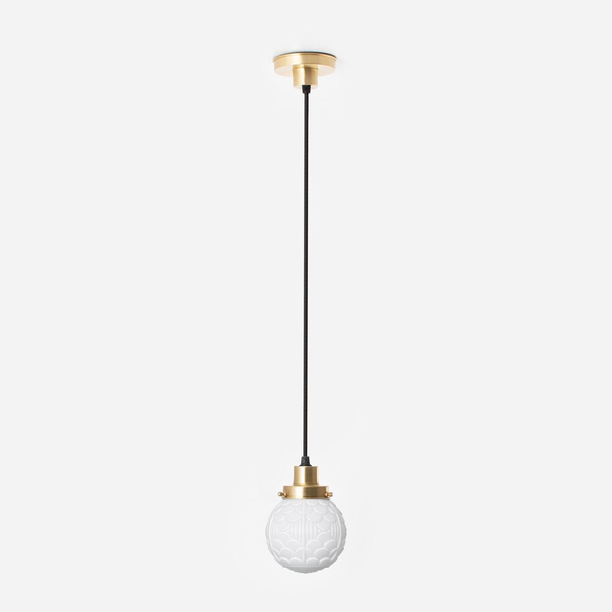 Hanglamp aan snoer Arcade 20's Messing - Art Deco Trade