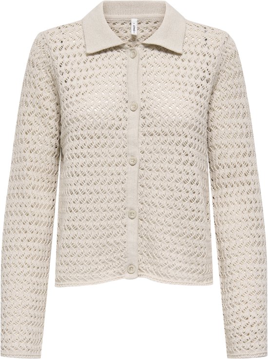 Gilet Only Onlluli Ls Structure Polo Button Kn 15360739 Pierre ponce Femme Taille - XL