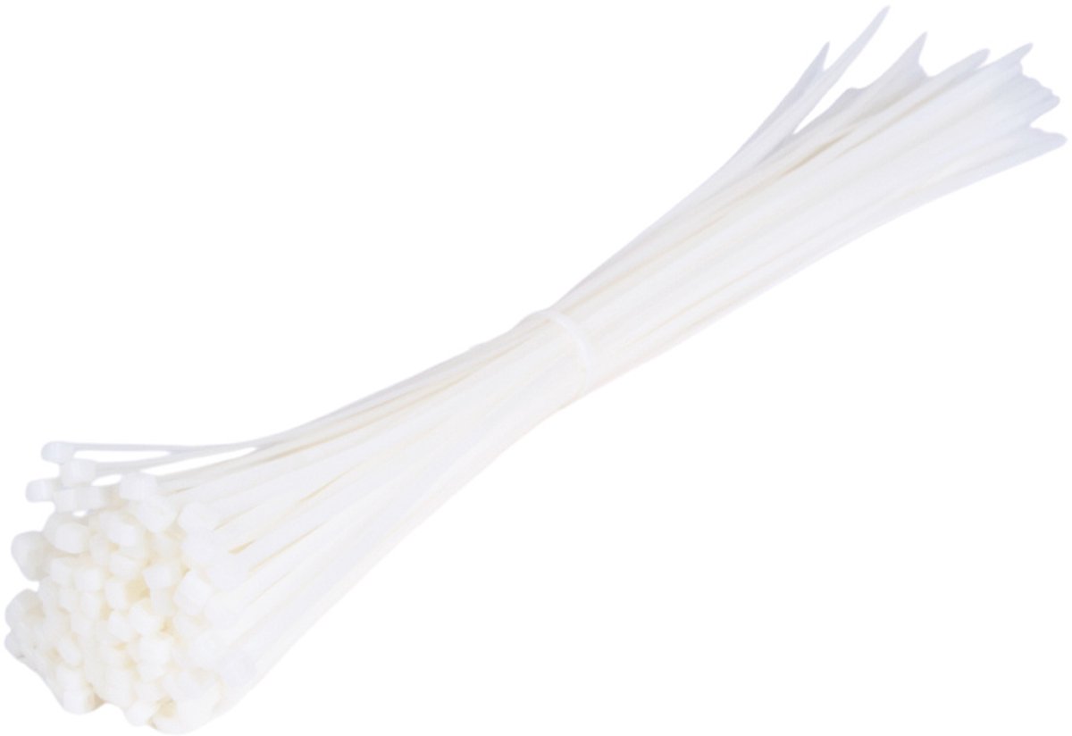 TD47 Kabelbinders 4.8 x 530 mm Wit - Tie wraps - Tyraps