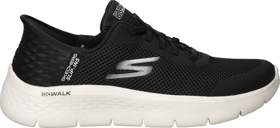 "Skechers Go Walk Flex - Chaussures à enfiler pour femmes Grand Entry - Zwart; Wit - Taille 37"