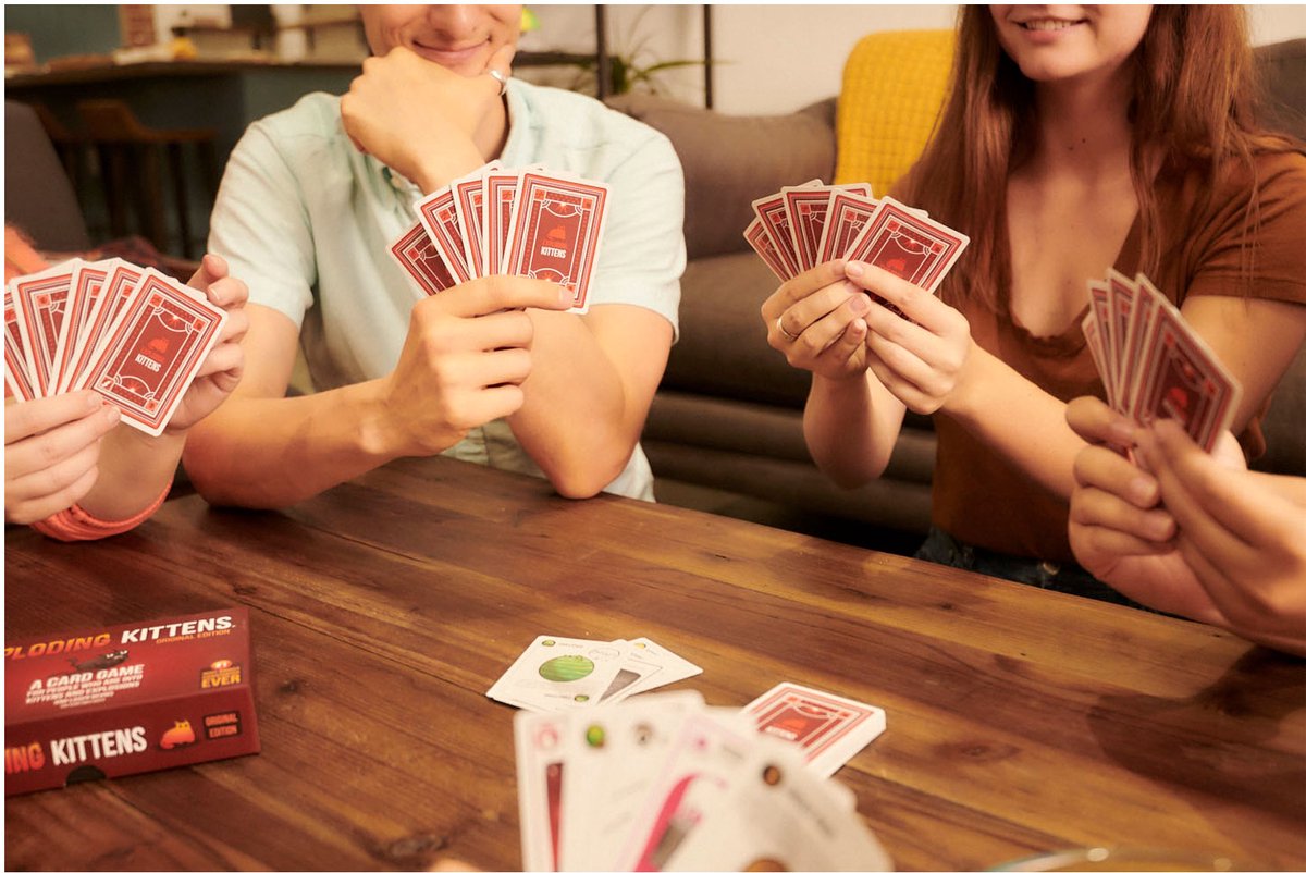 Exploding Kittens Originele Editie - Kaartspel vol spanning en humor - 2 tot 5 spelers - Vanaf 7 jaar — afbeelding 11