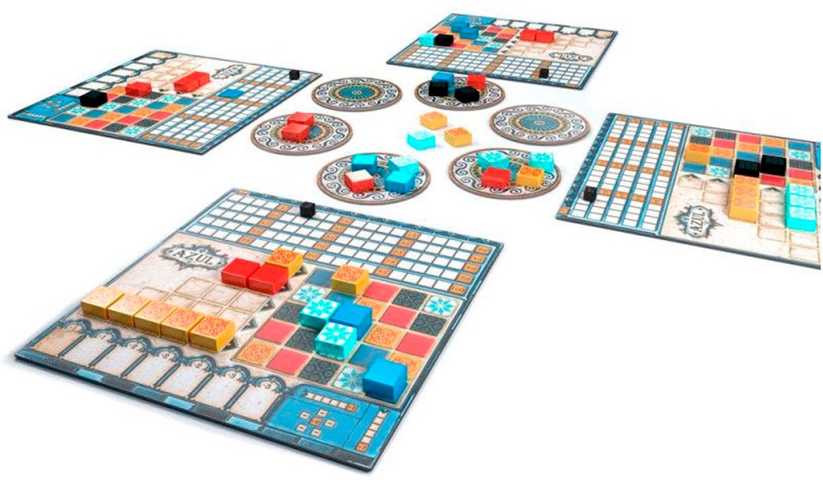 Next Move Games Azul - Tactisch bordspel voor 2-4 spelers - Vanaf 8 jaar — afbeelding 2
