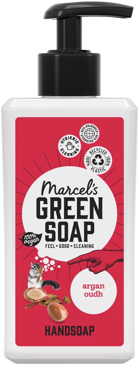 Marcel's Green Soap Handzeep Argan & Oudh - 250 ml