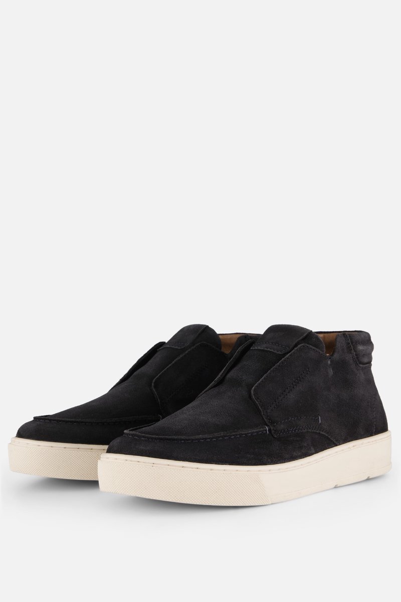 Vertice Instappers blauw Suede - Maat 42