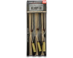 Carp Whisperer - Helikopter Leaders - 3 stuks - Gravel