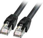 EFB Elektronik K5528SW.10 netwerkkabel 10 m Cat8.1 S/FTP (S-STP) Zwart