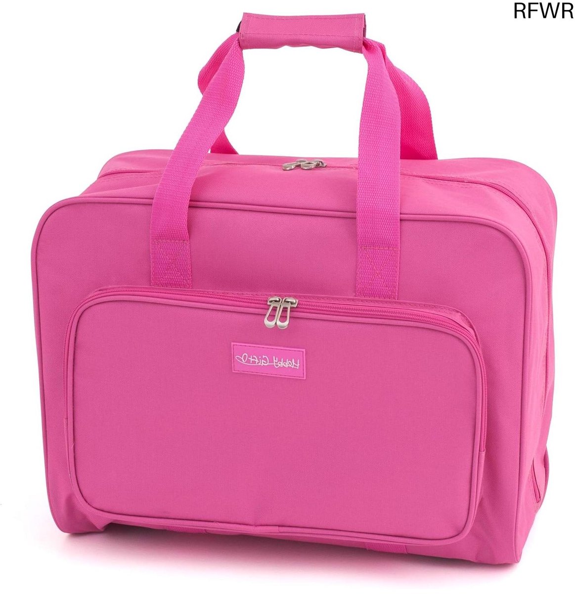 RFWR® Exclusieve Naaimachine Tas met Extra Opbergruimte en Draagcomfort - Roze