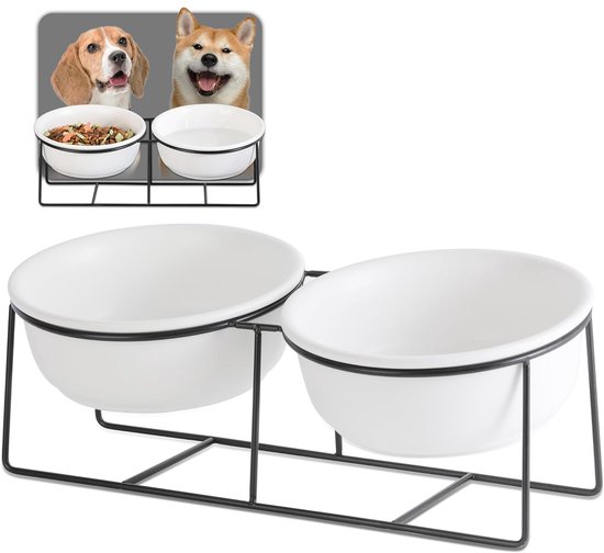 Ferplast Orion KC voederbak voor honden en katten, praktisch, robuust, staal, zes maten