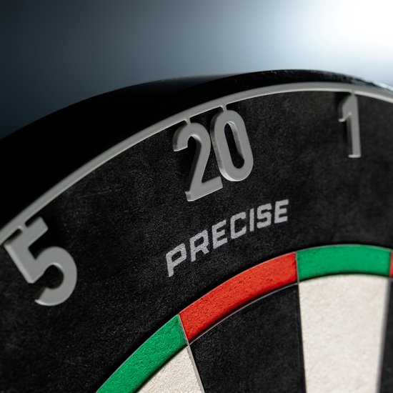 Precise180 Numberring Nordic Grey - Cijferring Dartbord — afbeelding 3