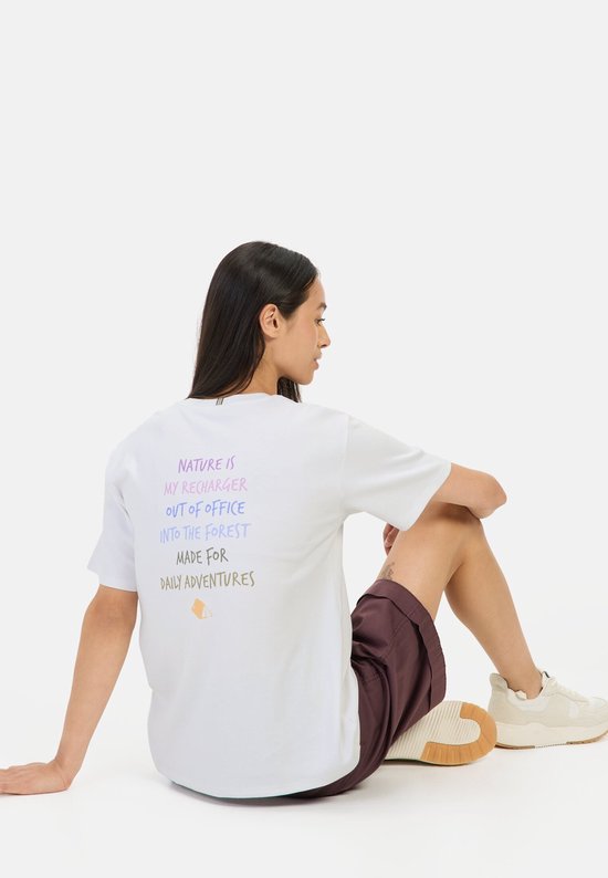 Camel Active Womenswear 309338/7t05 T-Shirt, Arancione Solare, S Donna