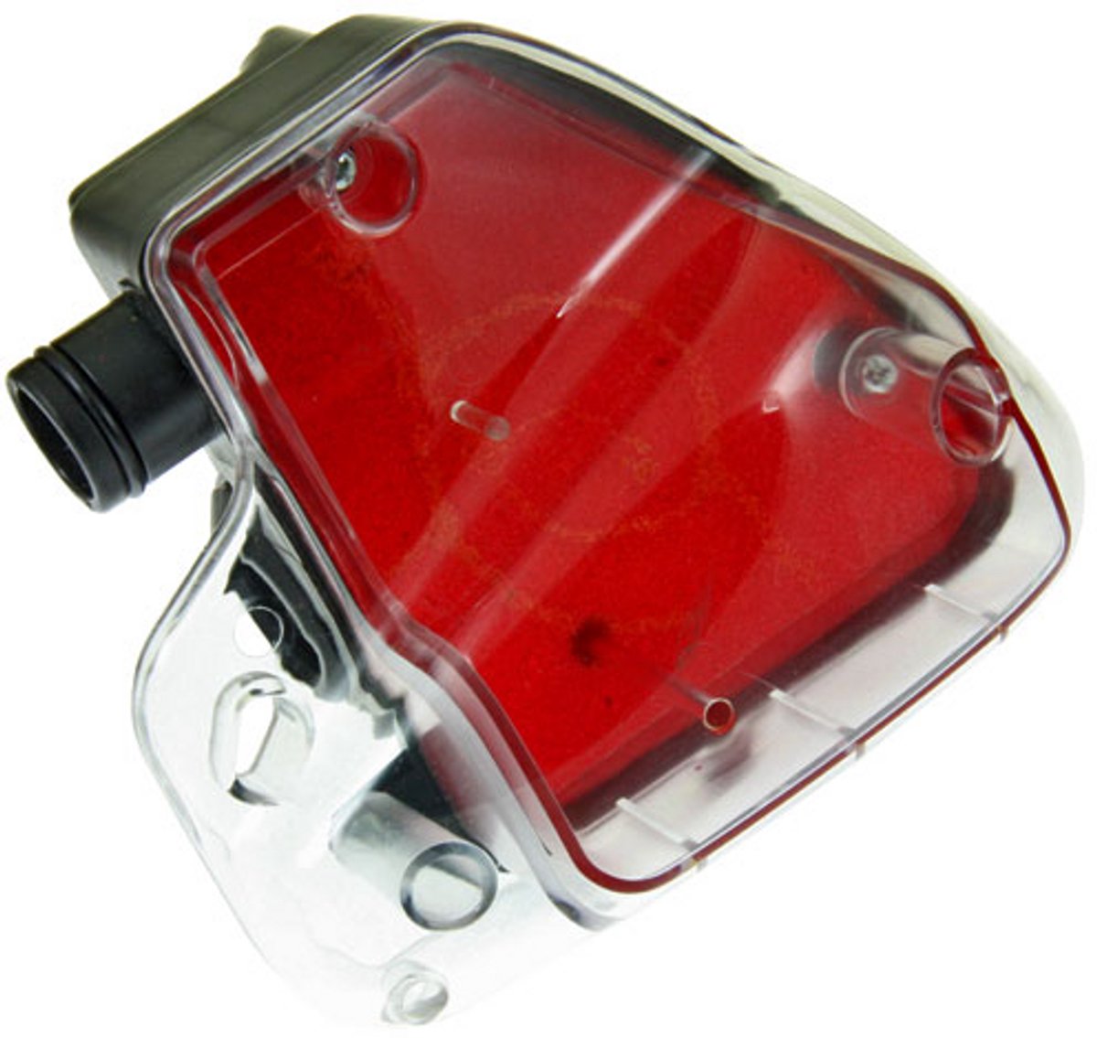 Luchtfilter TNT Transparant / Rood Peugeot Verticaal
