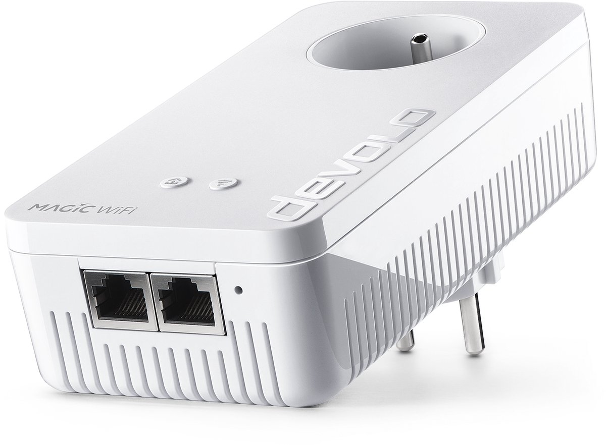 devolo Magic 2 WiFi 6 Next - Powerline Adapter - Mesh WiFi - WiFi 6 - 3000 Mbps - Uitbreidingsadapter - BE
