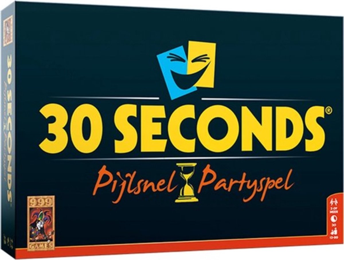 999 Games - 30 Seconds ® - Hilarisch Partyspel - Gezelschapsspel - Actiespel - Nederlandstalig op Prijzenvolger.com