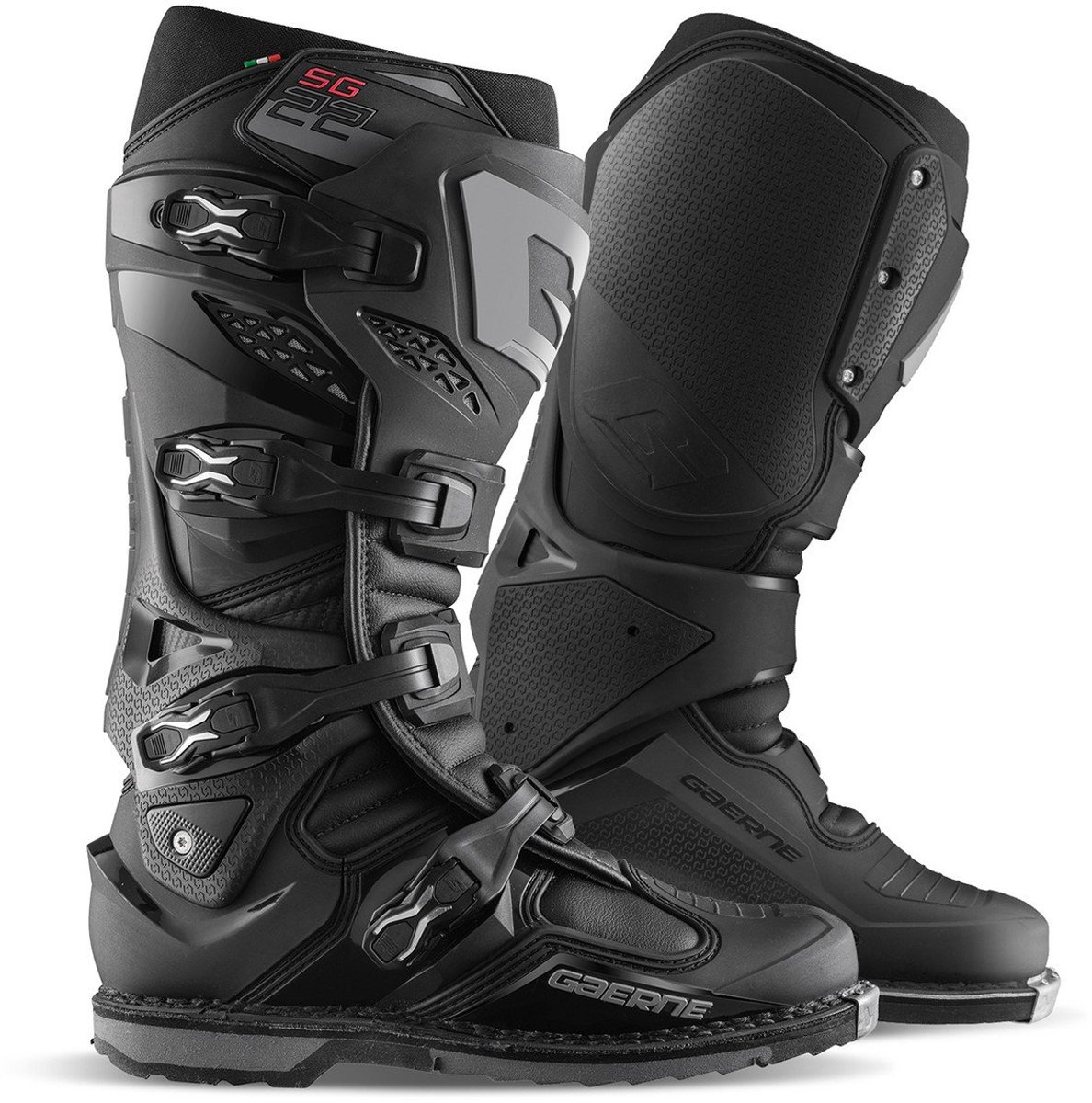 Gaerne SG-22 Zwart Crosslaarzen - Laars