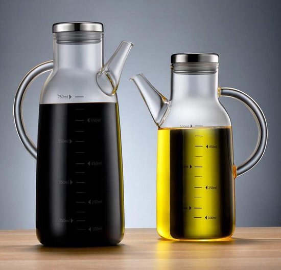 Oliedispenser Delftsblauw 'Vissen' – 500 ml