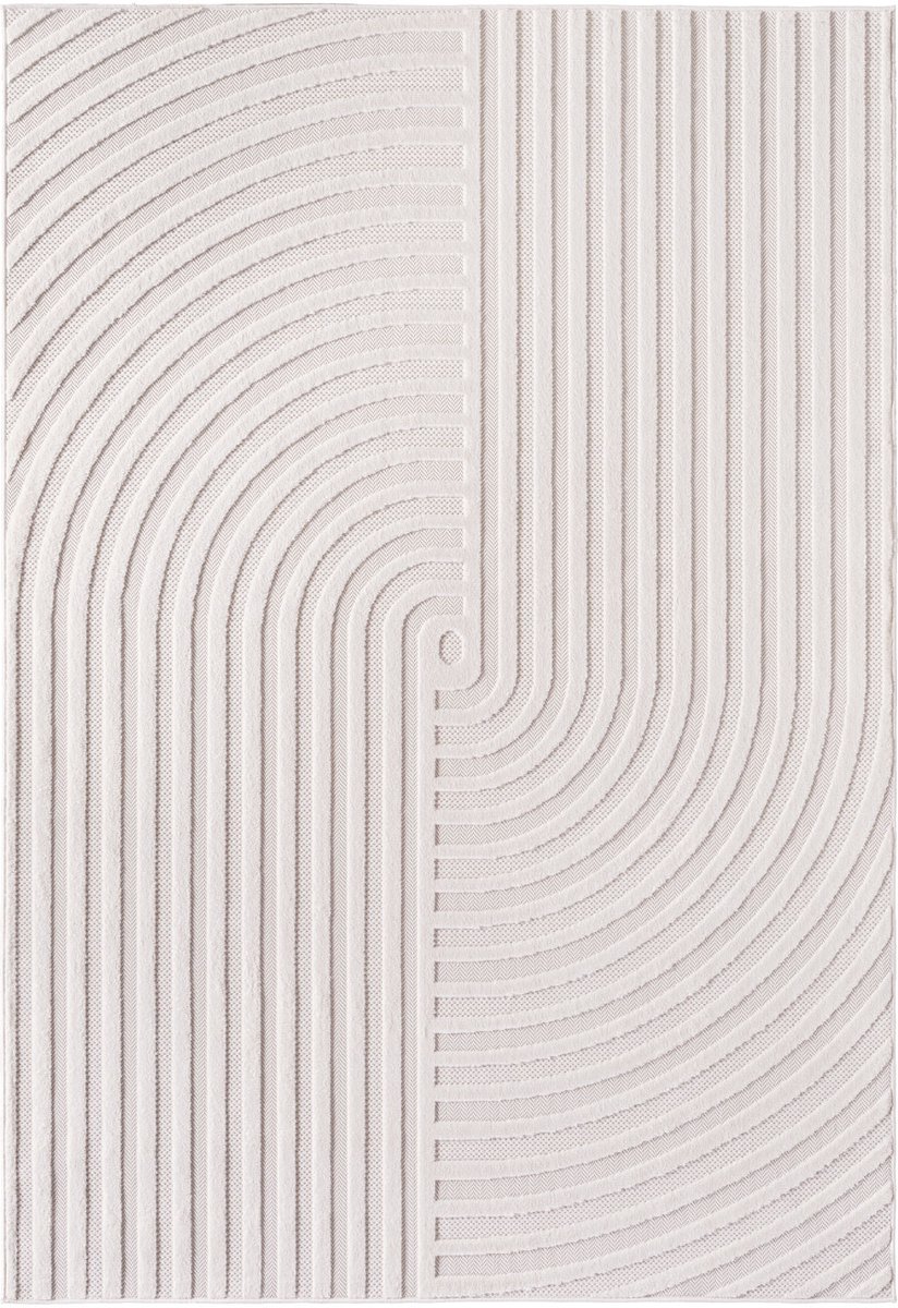 Laagpolig vloerkleed Doha (crème 1658) - 120x170 cm
