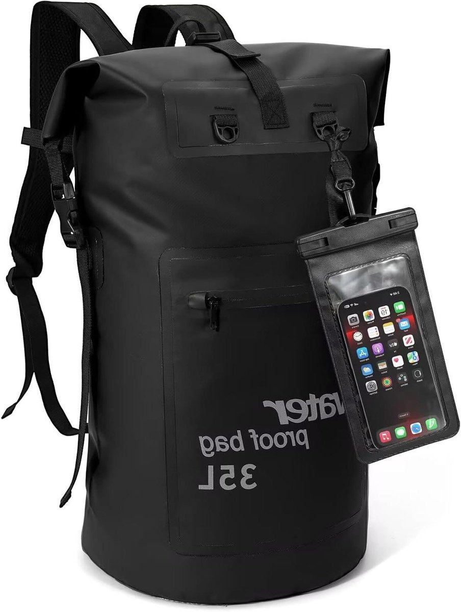 Droge zak van 35L - Waterdichte opbergtas voor outdoor activiteiten